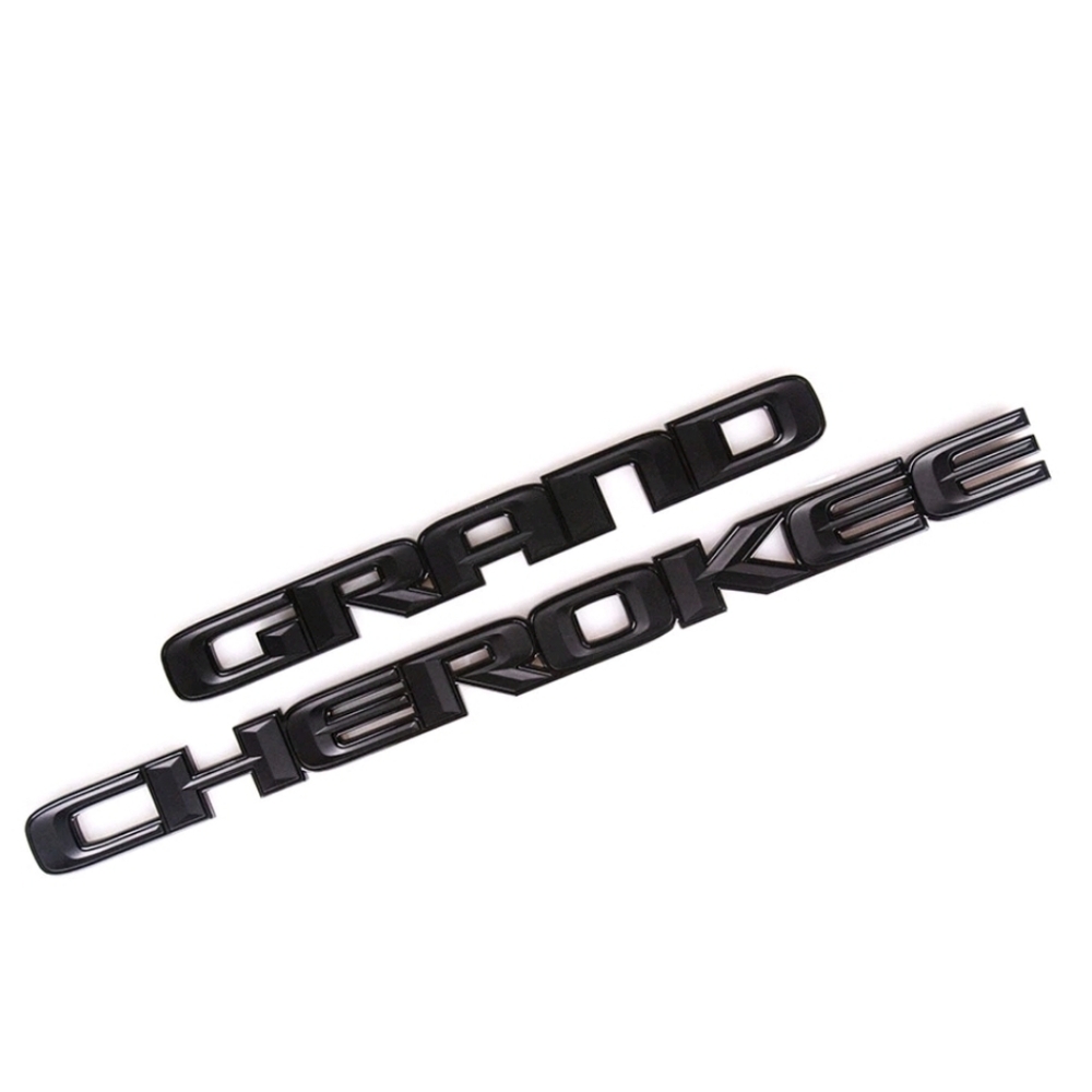 New Grand Cherokee Adhesive Backing Badge Emblem 20"